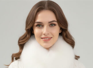 Szal z lisa – klasyka elegancji w jesienno-zimowych stylizacjach Szal z lisa